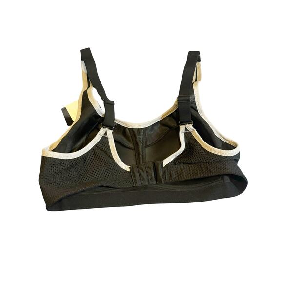 Wacoal Kerri Contour Wirefree Sports Bra Adjustable Black Size 34C NWT - Picture 8 of 12